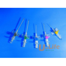 Disposable I. V. Cannula, Open Type, with IV Injection Ports